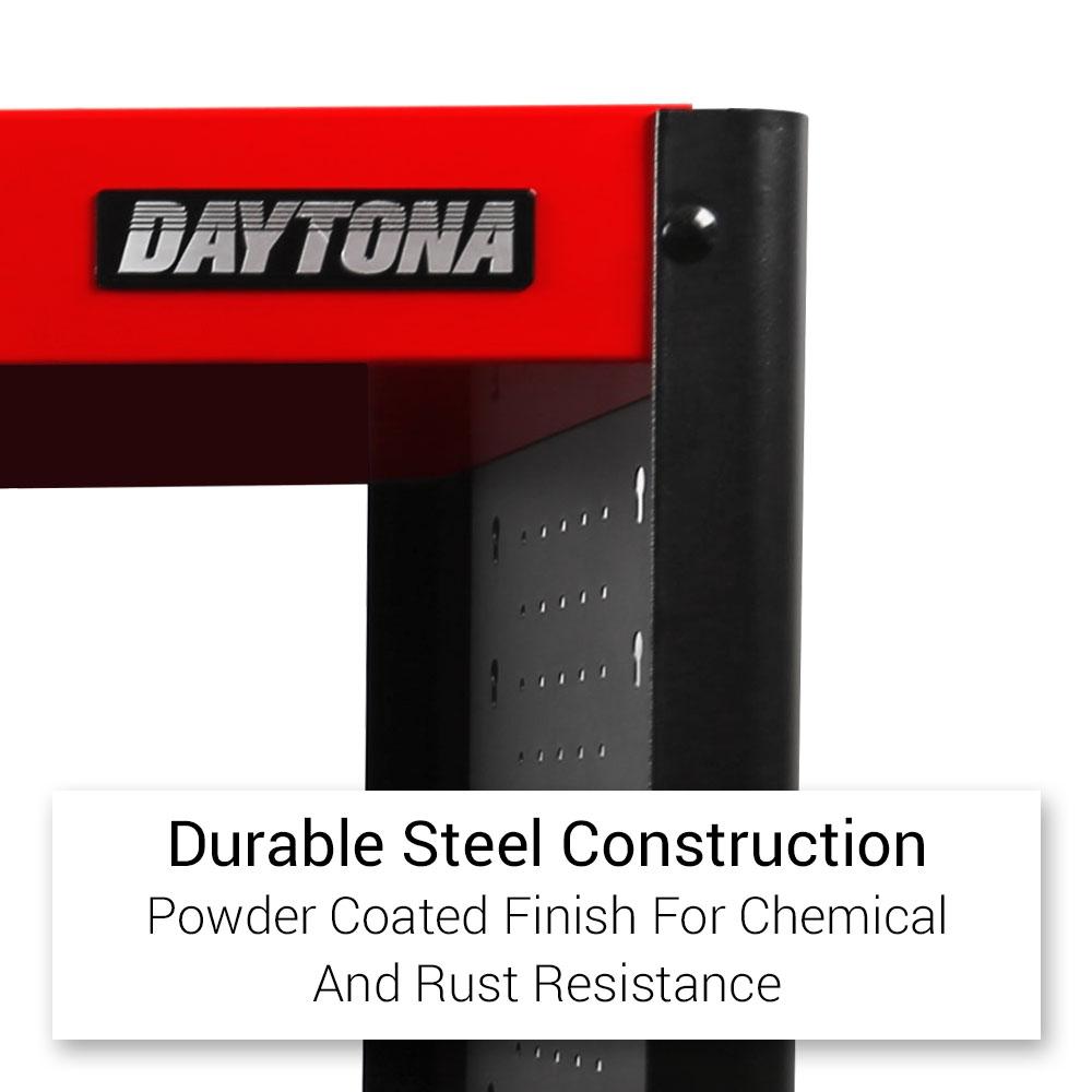 Daytona D3SPTT 29" Heavy Duty 3 Shelf Portable Tool Trolley Cart – image 3