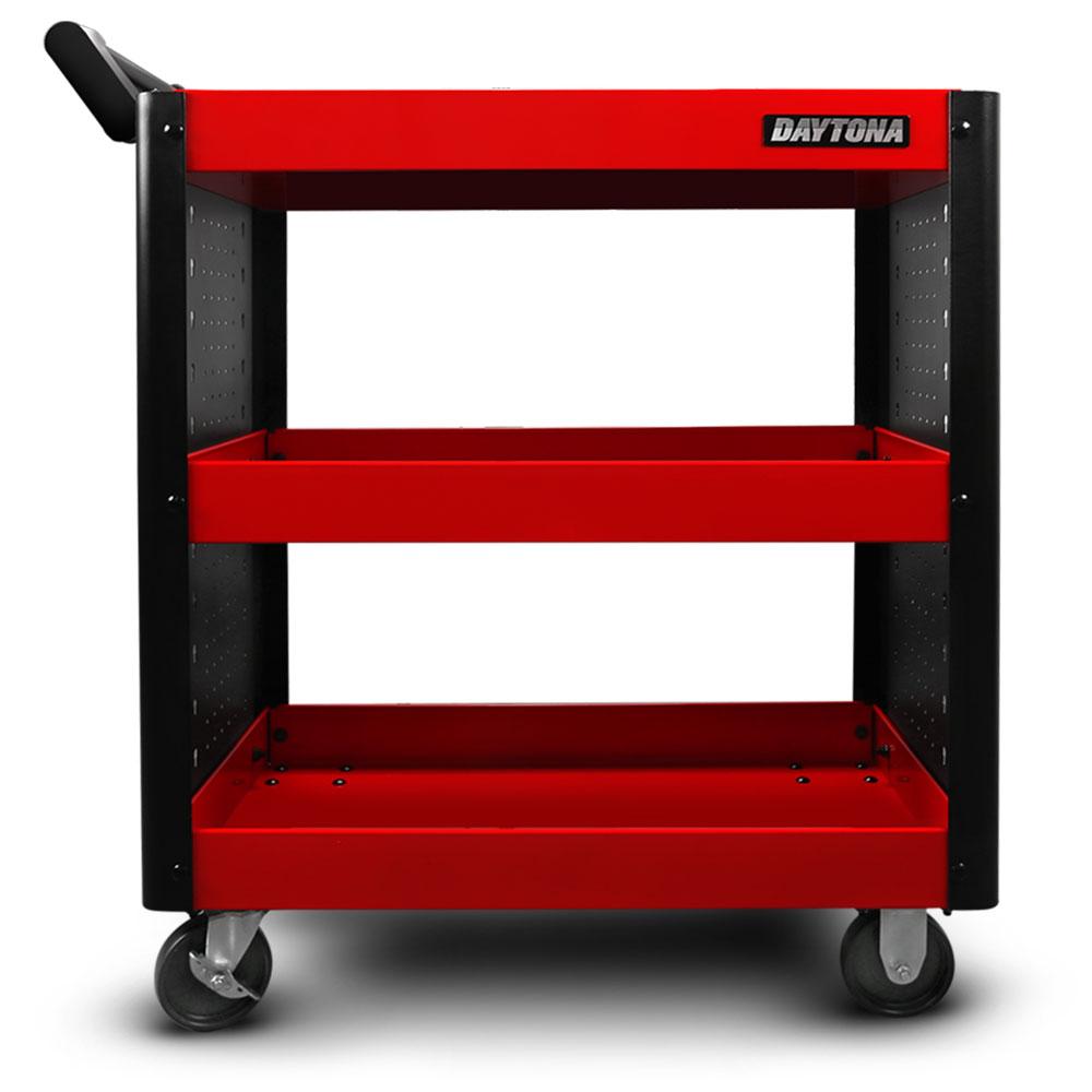 Daytona D3SPTT 29" Heavy Duty 3 Shelf Portable Tool Trolley Cart