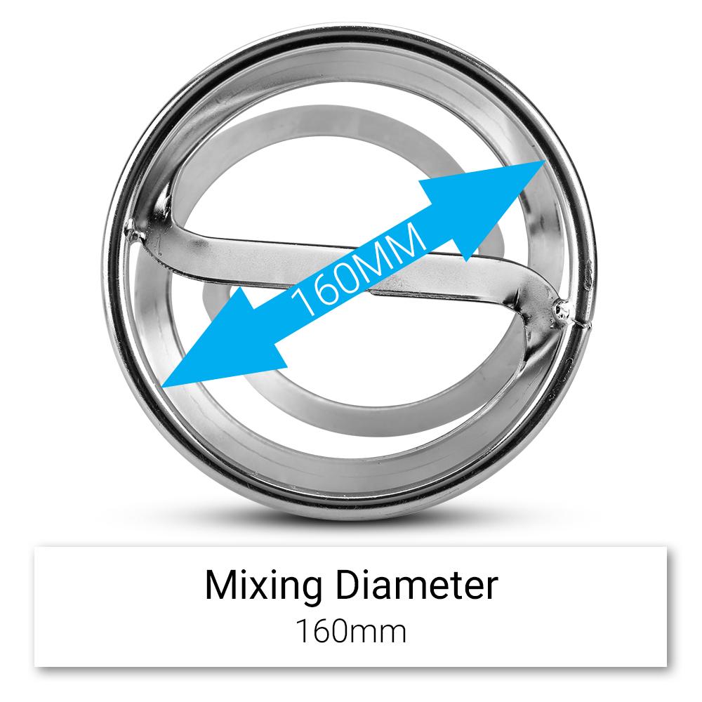 Bayer BM1600P 600mm x 160mm Professional Stirrer Mixer Paddle Downward to suit BM1600 – image 3