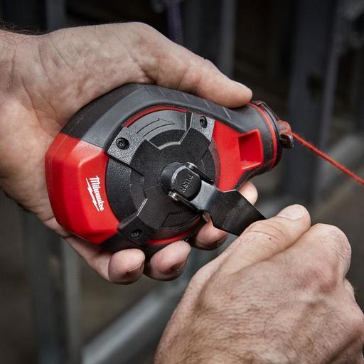 Milwaukee 48223982 30m Bold Line Chalk Reel & Blue Chalk Refill – image 11