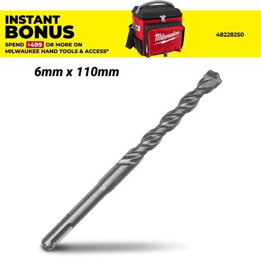 Milwaukee 4932307068 6mm x 110mm SDS-Plus M2