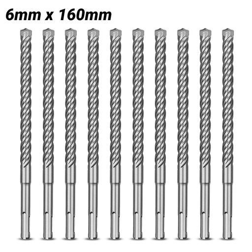 Milwaukee 4932352043 10 Pce 6mm x 160mm SDS-Plus MX4 – image 2
