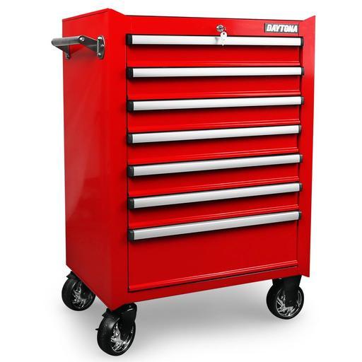 Daytona DTKR268 + D7DTBT 268pce Metric/SAE 6 Drawer Tool Chest with 7 Drawer Roller Cabinet - Red – image 13