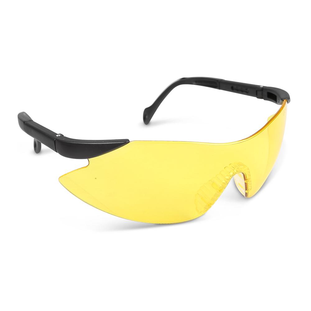 Raptor MG38Y Premium Adjustable Safety Glasses with Yellow Tint Lens