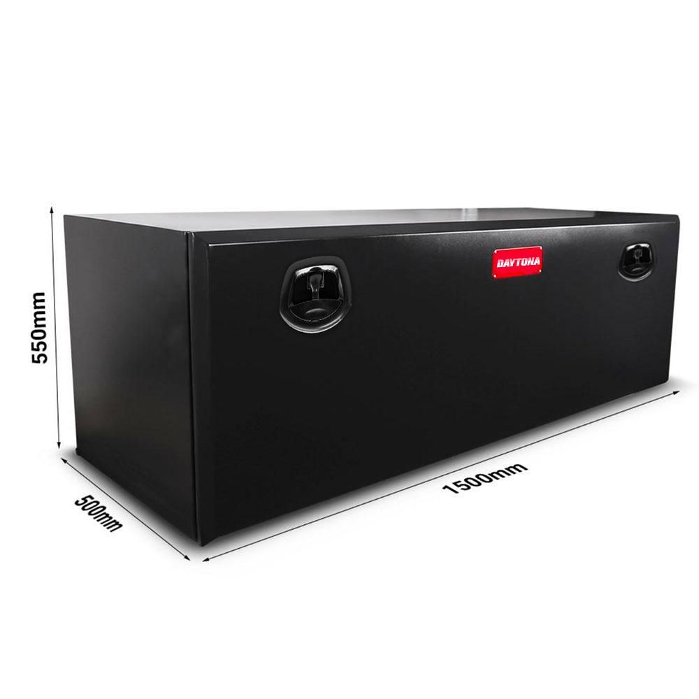 Daytona BPC150 2mm 1500mm x 500mm x 550mm Powder Coated Steel Underbody / Under Tray Truck Storage Box – image 2