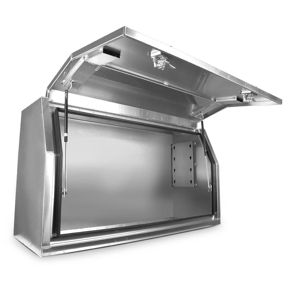 Daytona PIS2300 2.5mm 2300mm x 530mm x 820mm Full Lid Polished Aluminium Tool Box – image 1