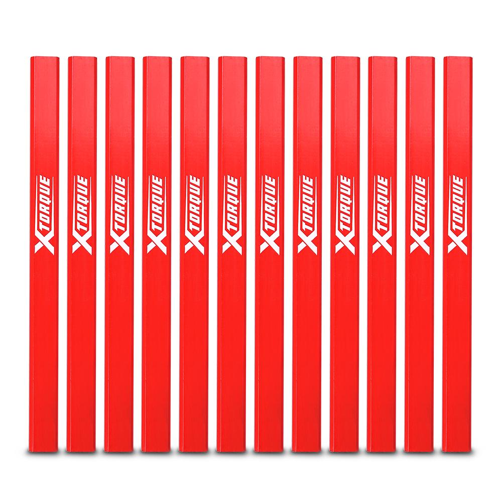 Xtorque XRCPM-12 12-Pack Xtorque XRCPM-12 Red HB Medium Carpenter Pencil – image 1