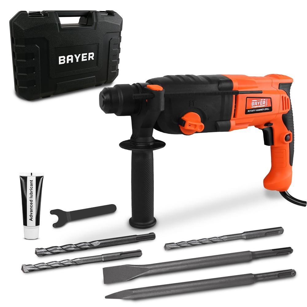 Bayer BD2KG 2KG 1050W SDS Plus Rotary Hammer Drill – image 16