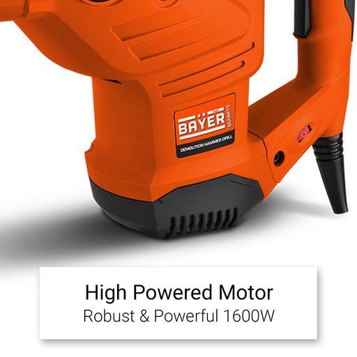 Bayer BDHM10 10KG 1600W SDS Max Demolition Hammer – image 7