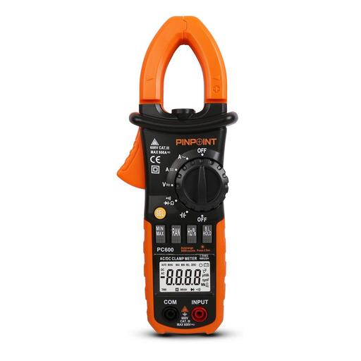 Pinpoint PC600 AC/DC Digital Clamp Meter With Rush Current – image 2