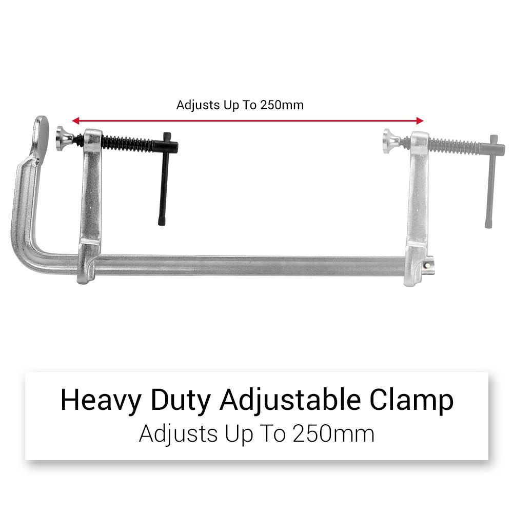 Iron Grip IFC250 250mm Drop Forge F Clamp – image 6