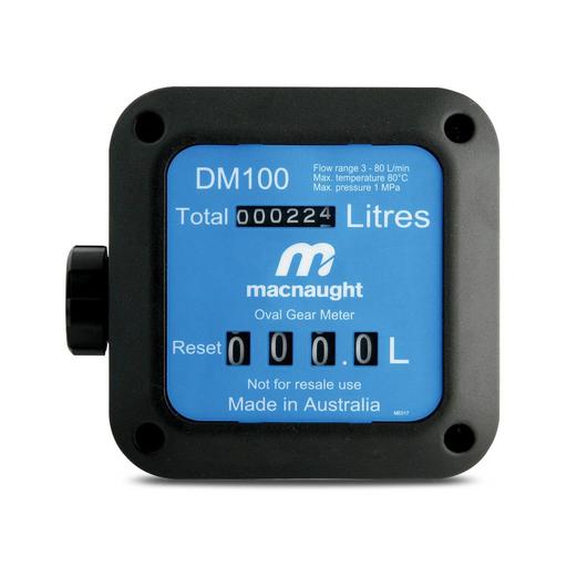 Macnaught DM100-01 1" Mechanical Fuel Meter