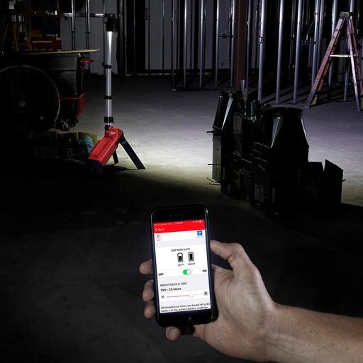 Milwaukee M18ONERSAL-0 18V Li-Ion Cordless ONE-KEY LED Remote Stand Light - Skin Only – image 6