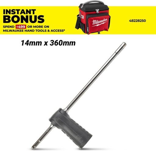 Milwaukee 4932459284 14mm x 360mm SDS PLUS Vacuum Drill Bit