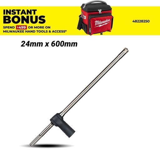 Milwaukee 4932459291 24mm x 600mm SDS MAX Vacuum Drill Bit