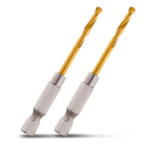 Milwaukee 48894805 Red Helix™ Titanium 3mm Drill Bit - 2 Pack – image 2