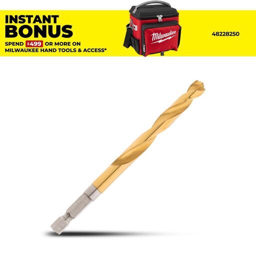 Milwaukee 48894817 7mm Red Helix™ Titanium Drill Bit