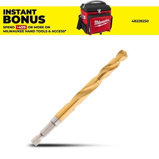 Milwaukee 48894820 Red Helix™ Titanium 8.5mm Drill Bit