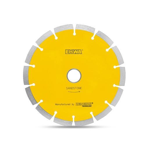 Ehwa ZYSAB180 180mm (7") Hard Bond For Soft Material Diamond Saw Blade, Ideal For Cutting Sandstone and Limstone.