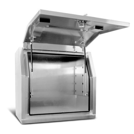 Daytona PIS900 2mm 900mm x 530mm x 820mm Full Lid Polished Aluminium Tool Box