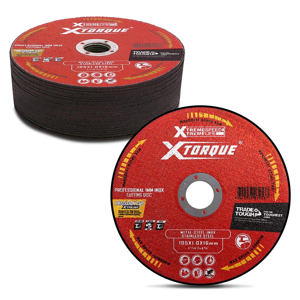 Xtorque XP10525 105mm 1mm Premium Inox Metal Cutting Disc - 25 pack – image 1