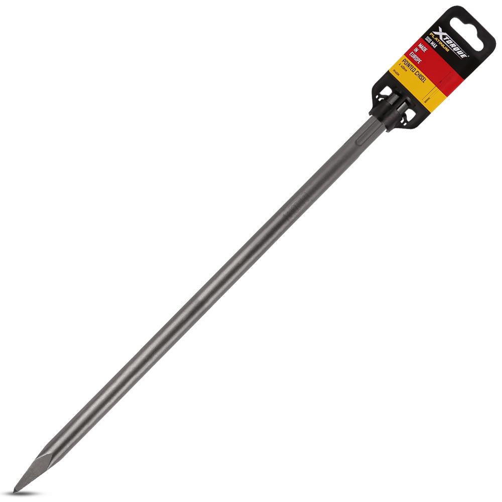 Xtorque XP600M Platinum 600mm SDS Max Platinum Self Sharpening Pointed Chisel - MADE IN ITALY – image 2