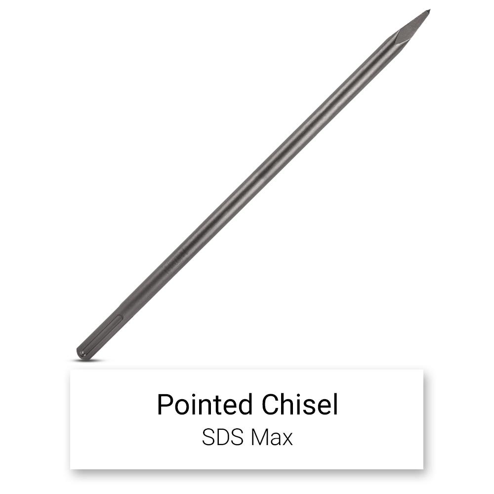 Xtorque XP600M Platinum 600mm SDS Max Platinum Self Sharpening Pointed Chisel - MADE IN ITALY – image 4