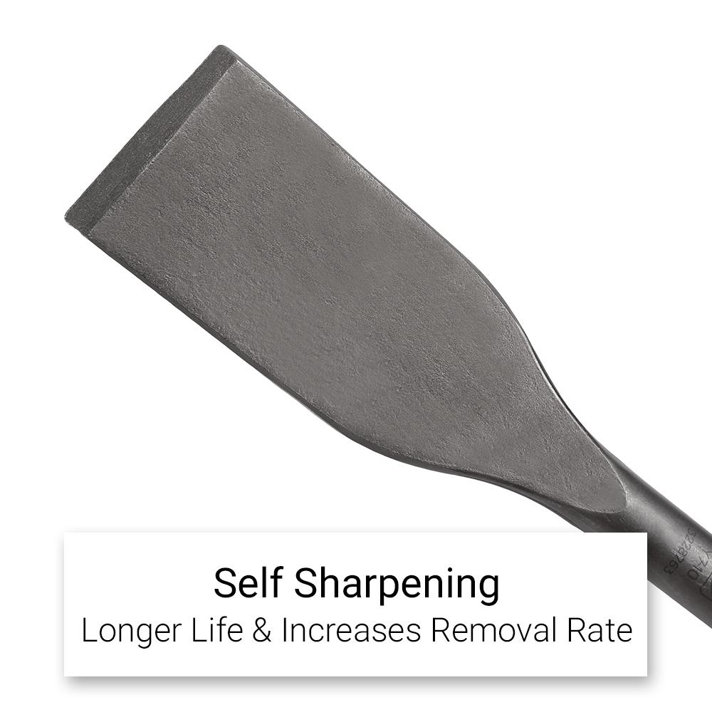 Sharpened Tile Xtorque XST40 Platinum 40mm x 260mm SDS Plus Platinum Self Sharpening ...