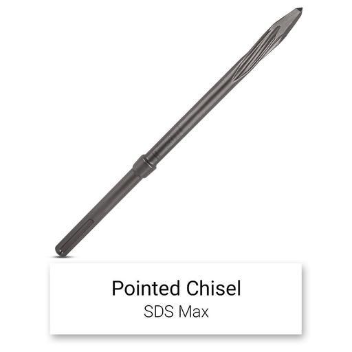 Xtorque XSP400M Platinum 400mm SDS Max Platinum Self Sharpening Pointed Chisel - MADE IN ITALY – image 3