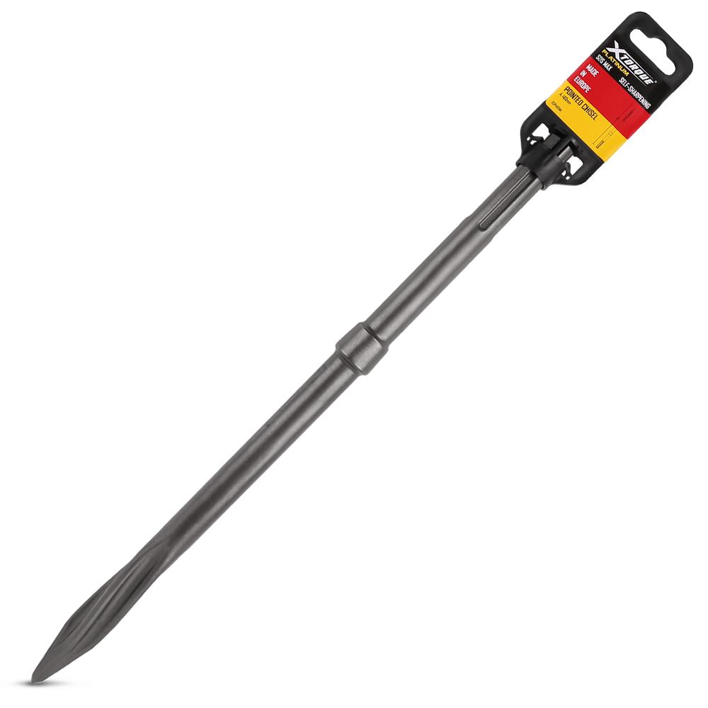 Xtorque XSP400M Platinum 400mm SDS Max Platinum Self Sharpening Pointed Chisel - MADE IN ITALY – image 2
