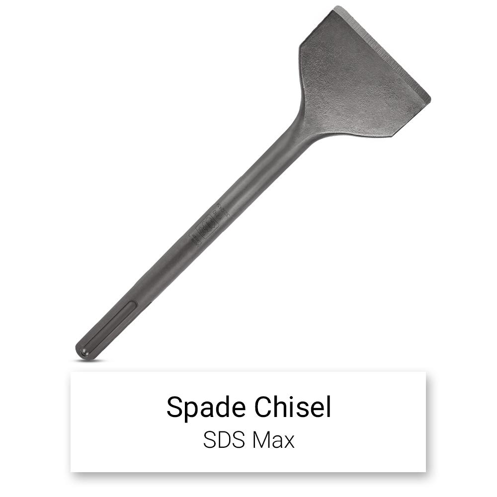 Xtorque XS300M Platinum 80mm x 300mm SDS Max Platinum Self Sharpening Spade Chisel - MADE IN ITALY – image 4