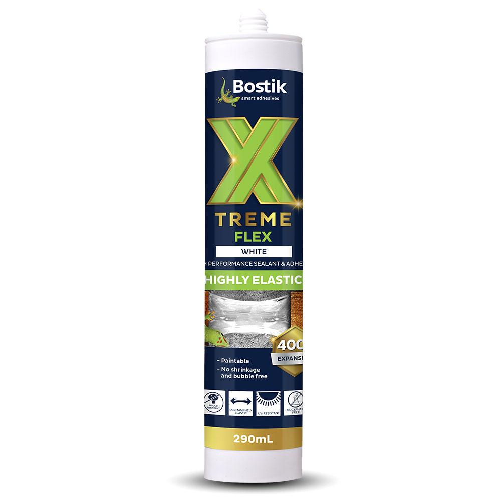 Bostik 30610668 Xtreme Flex 290ml High Performance MS Sealant & Adhesive Cartridge - White – image 2