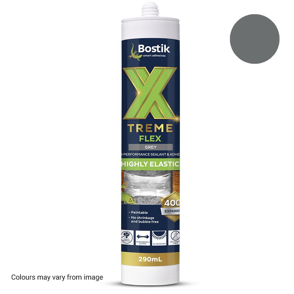 Bostik 30610797 Xtreme Flex 290ml High Performance MS Sealant & Adhesive Cartridge - Grey – image 1