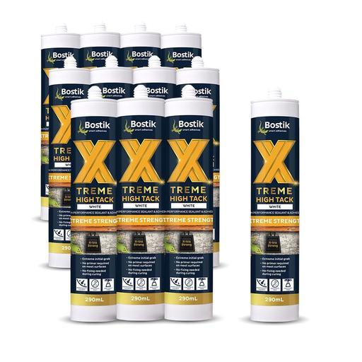 Bostik 3061067912PK 12-Pack Xtreme High Tack 290ml High Performance MS Adhesive Cartridge - White – image 3