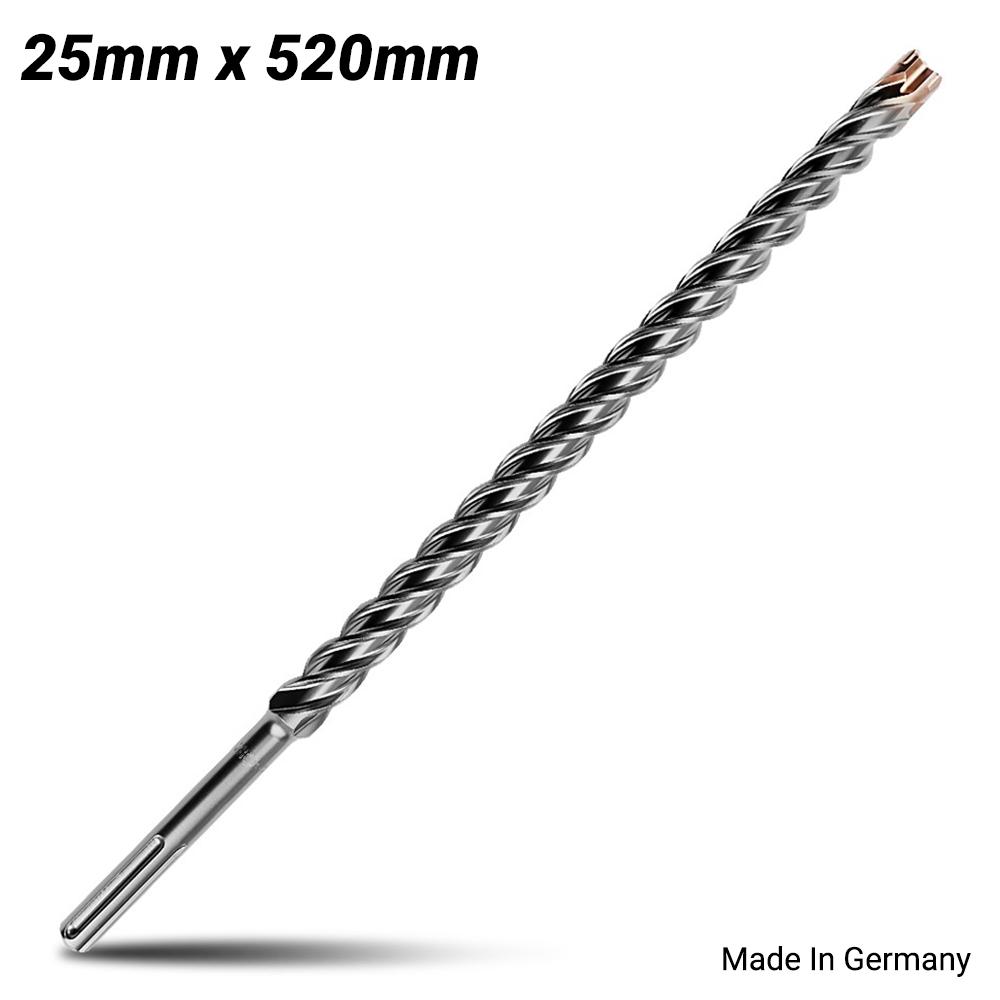 Xtorque X25520M Platinum SDS MAX 25mm x 520mm Platinum 4 Cutter Drill Bit - MADE IN GERMANY – image 1