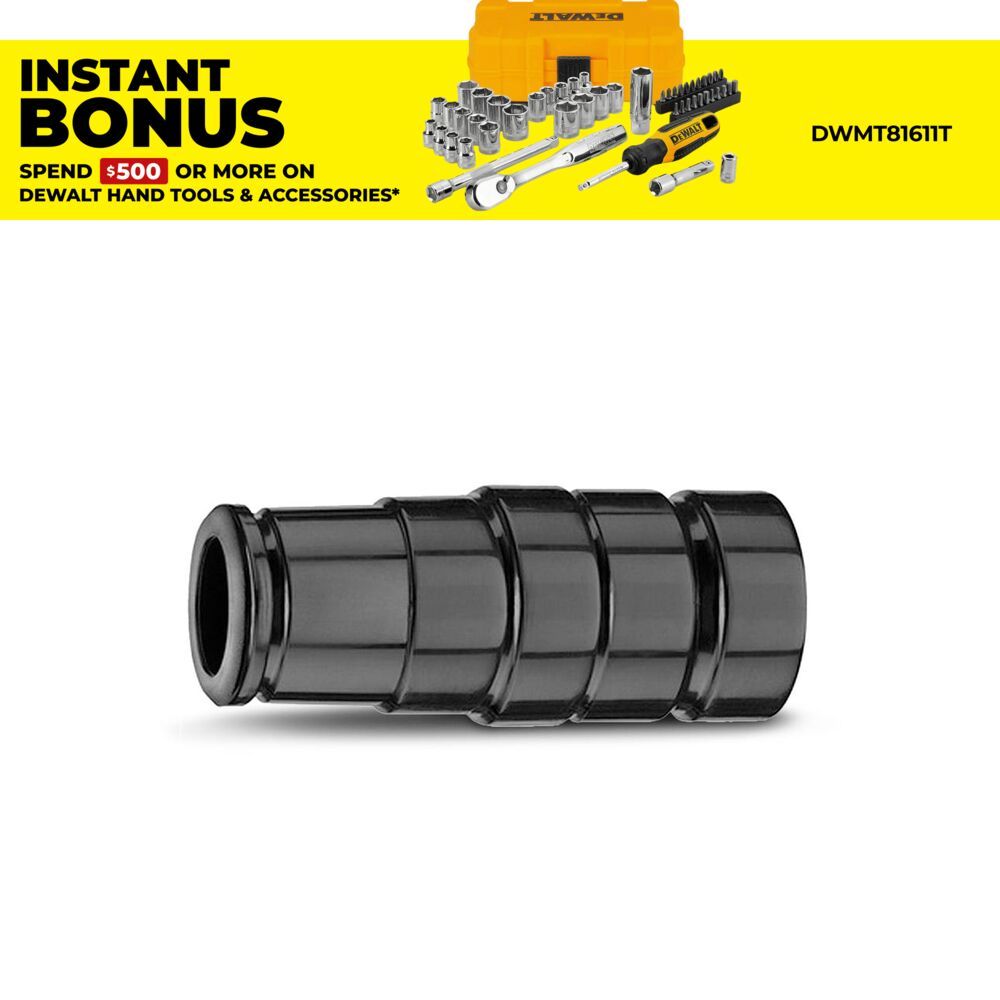 DeWalt DWV9120-XJ Dust Connection System Stepped Rubber Adapter – image 1