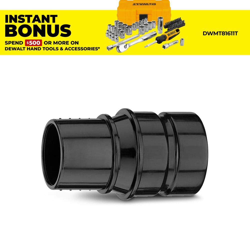 DeWalt DWV9130-XJ Dust Connection System 35mm Outer Diameter Adapter – image 1