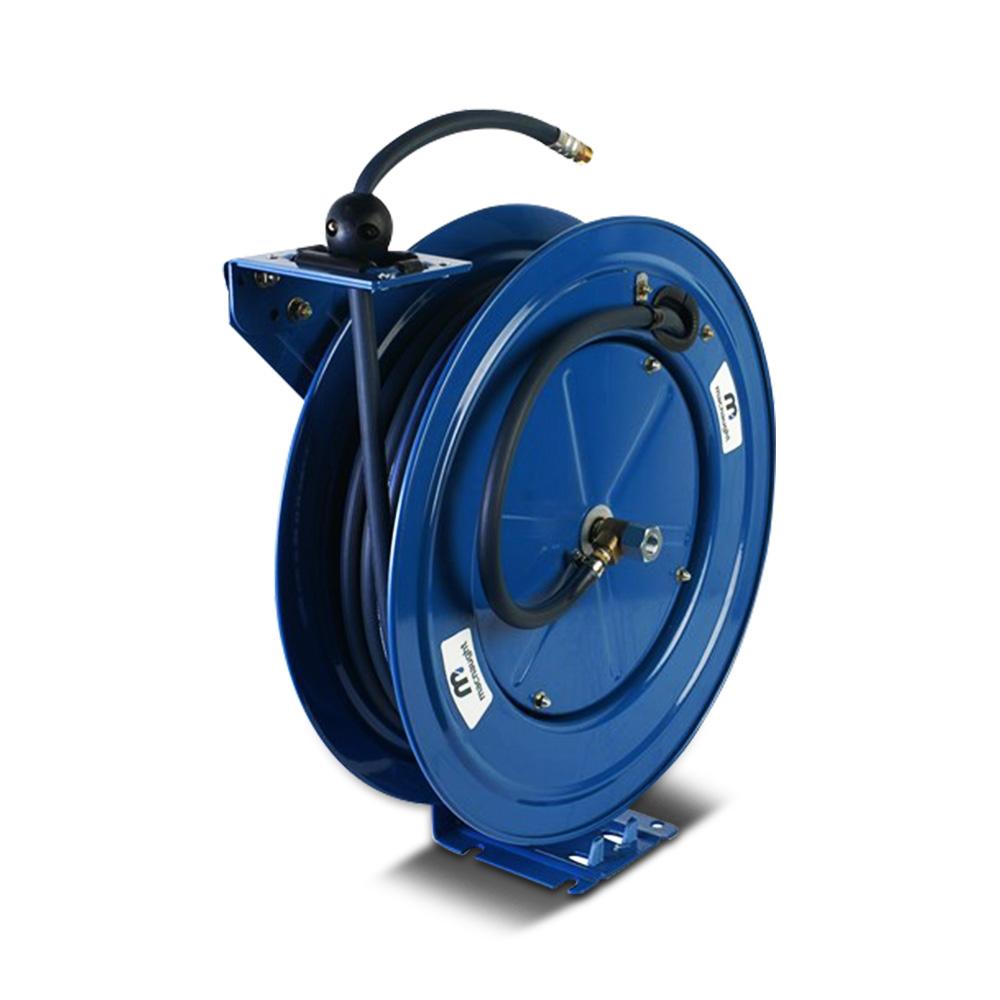 Macnaught MGS061501 Standard Duty Grease Single Pedestal Metal Hose Reel