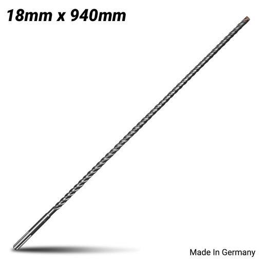 Xtorque X18940M Platinum SDS MAX 18mm x 940mm Platinum 4 Cutter Drill Bit - MADE IN GERMANY