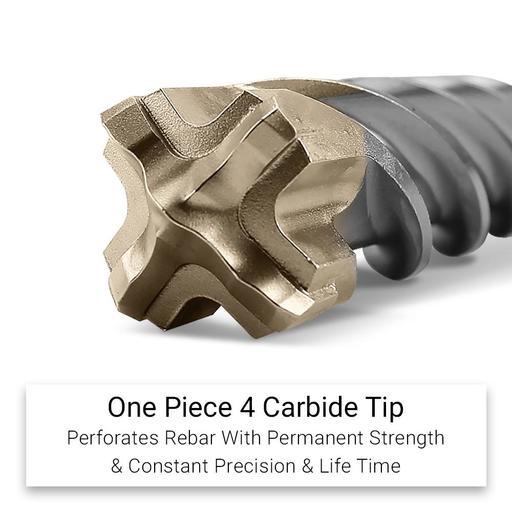 Xtorque X25920M Platinum SDS MAX 25mm x 920mm Platinum 4 Cutter Drill Bit MADE IN GERMANY