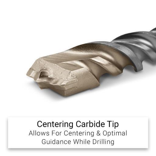 Xtorque X65110 Platinum SDS PLUS 6.5mm x 110mm Platinum 2 Cutter Drill Bit - MADE IN GERMANY – image 3
