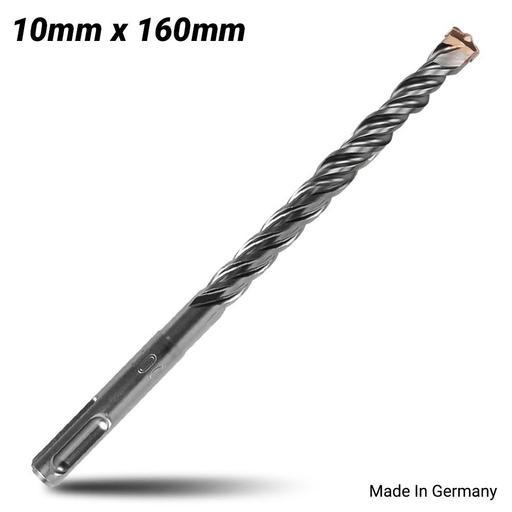 Xtorque X10160 Platinum SDS PLUS 10mm x 160mm Platinum 2 Cutter Drill Bit - MADE IN GERMANY