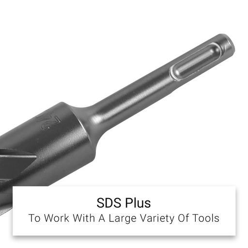 Xtorque X61104 Platinum SDS PLUS 6mm x 110mm Platinum 4 Cutter Drill Bit - MADE IN GERMANY – image 5
