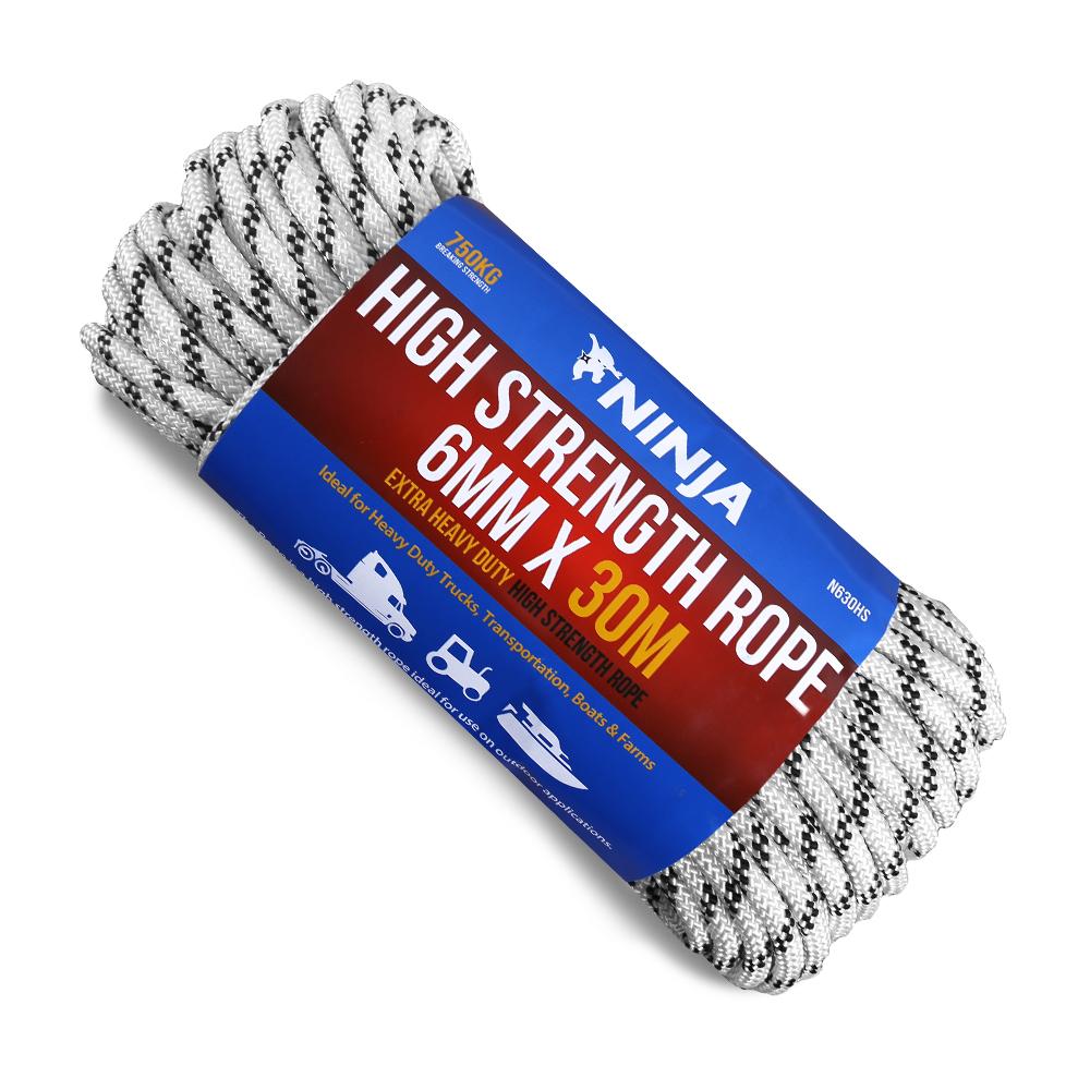 Ninja N630HS 6mm x 30m High Strength Rope - 750kg Breaking Strength