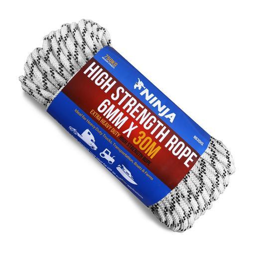 Ninja N630HS 6mm x 30m High Strength Rope - 750kg Breaking Strength – image 5