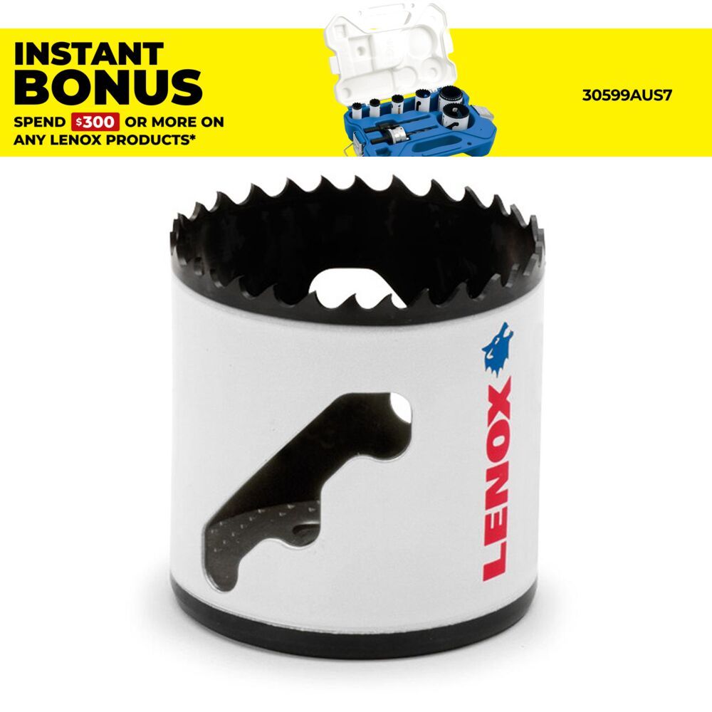 Lenox 2060601 51mm (2") Speed slot Bi-Metal Hole Saw – image 1