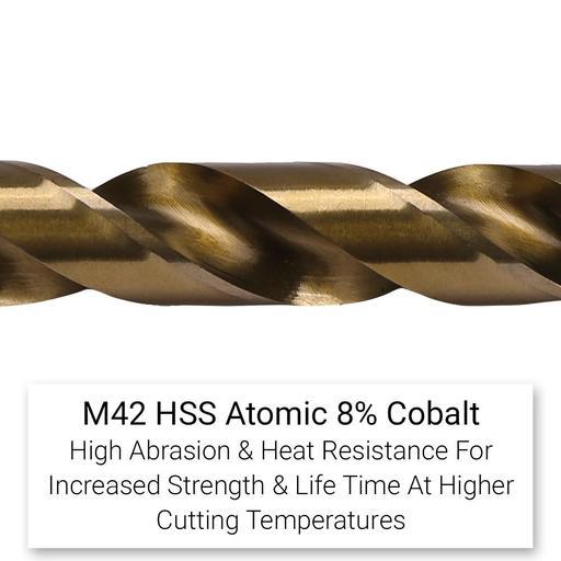 Xtorque XT25M42 25pce XGEN5 Metric Atomic 27+ M42 HSS Cobalt Drill Bit Set – image 5