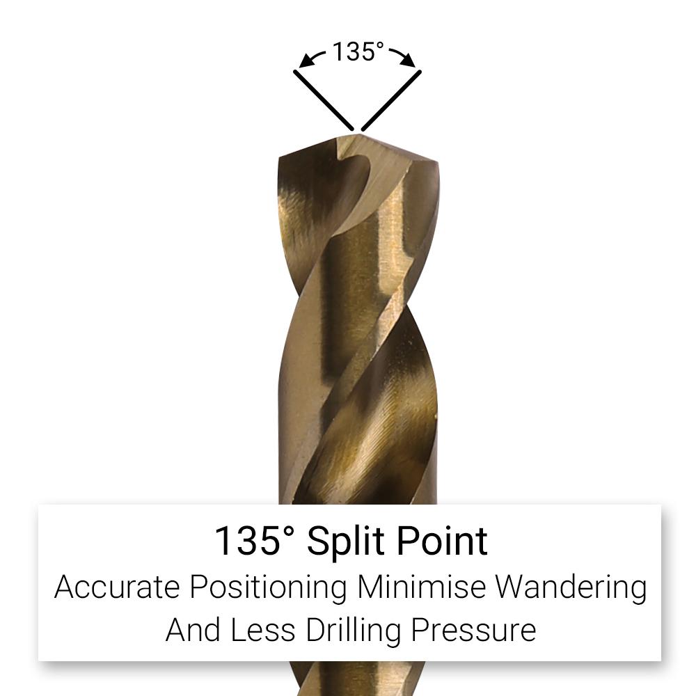 Xtorque XT25M42 25pce XGEN5 Metric Atomic 27+ M42 HSS Cobalt Drill Bit Set