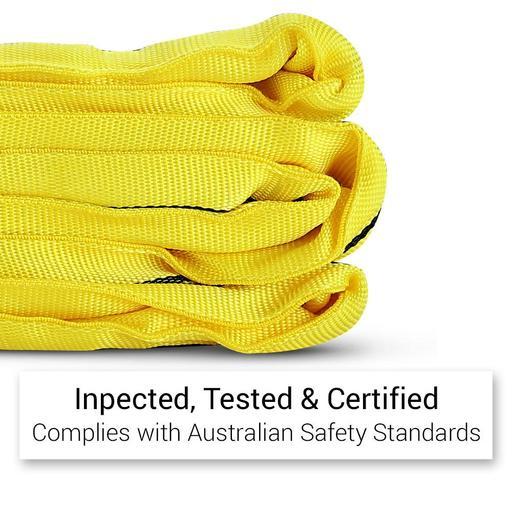 Ninja NS30001 3 Ton x 1m Round Lifting Sling Yellow – image 5