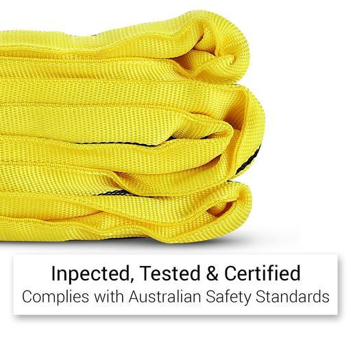 Ninja NS30006 3 Ton x 6m Round Lifting Sling Yellow – image 5